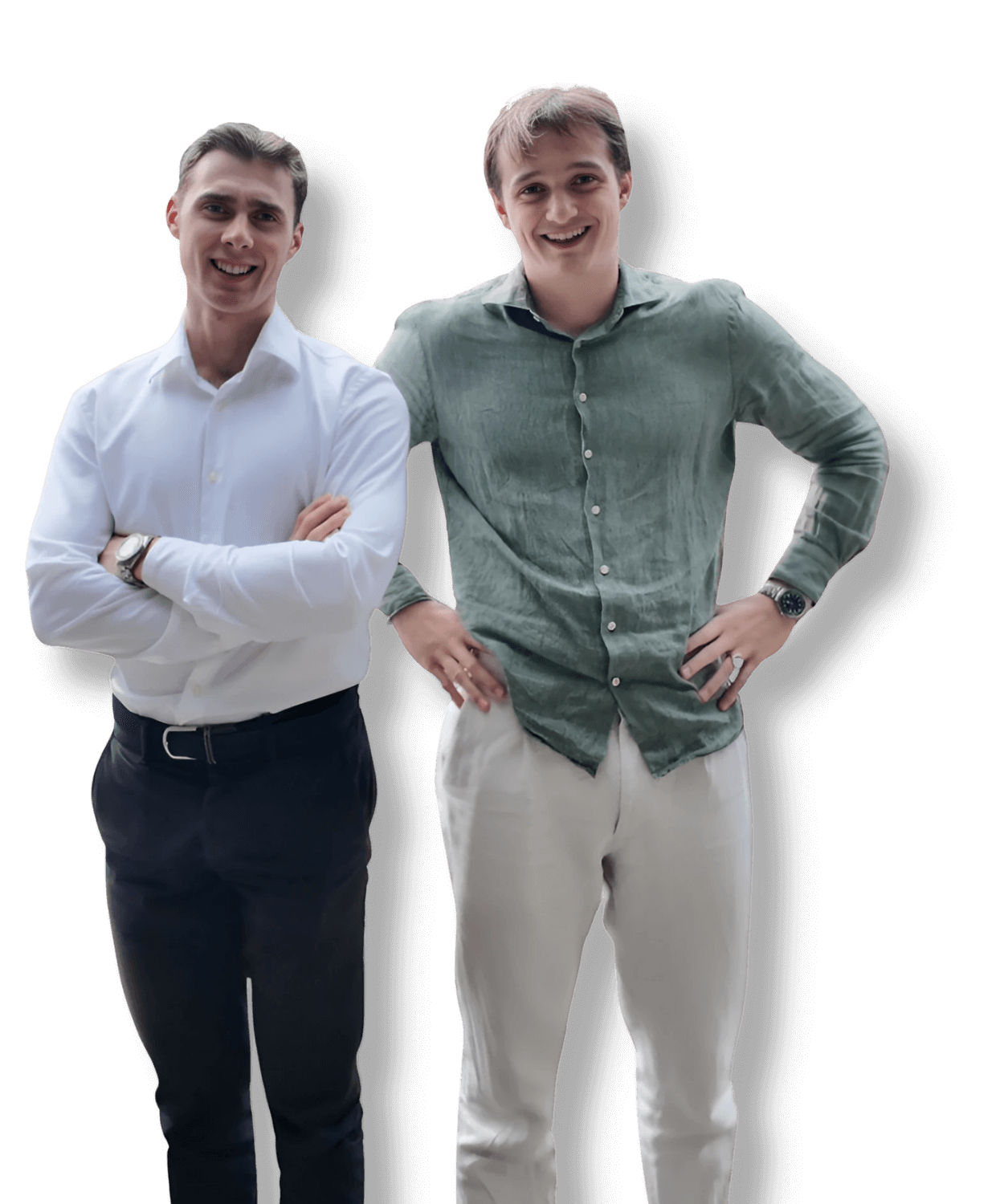 Job Hamann en Reinhard Mengelberg, oprichters van Applyfin